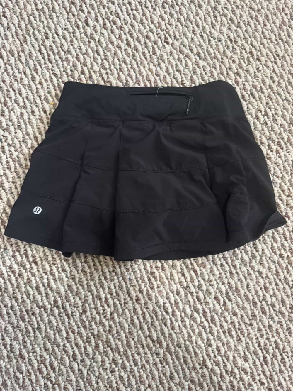 lululemon athletica Black Pleated Athletic Skirt